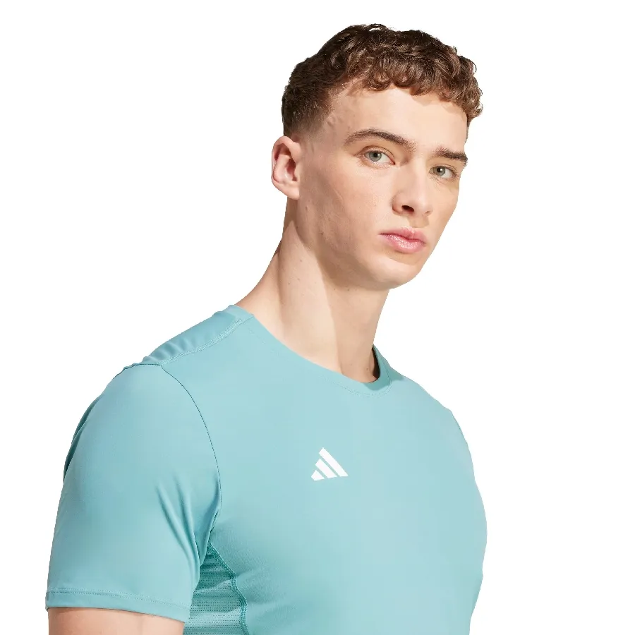 Imagen 3 de 5 de Remera adidas Adizero Essentials-AQUA