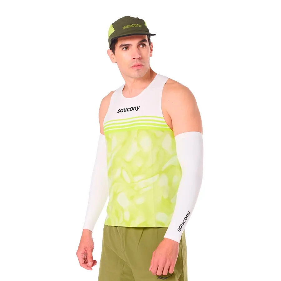 Imagen 0 de 4 de Musculosa Saucony Endorphine II-BLANCO/AMARILLO FLUOR