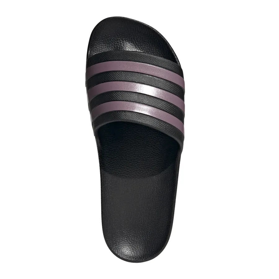 Imagen 2 de 5 de Ojotas adidas Zapatillas  Adilette Aqua-NEGRO/VIOLETA