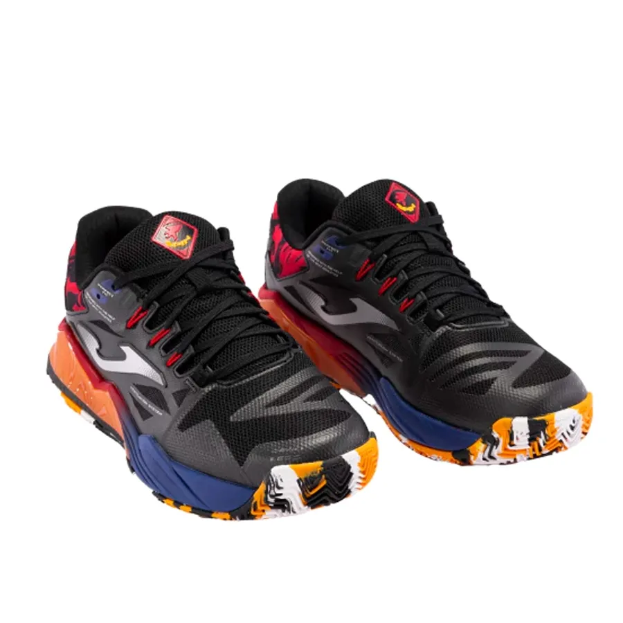 Imagen 1 de 5 de Zapatillas Joma Padel Spin-NEGRO/AMARILLO/PLATA