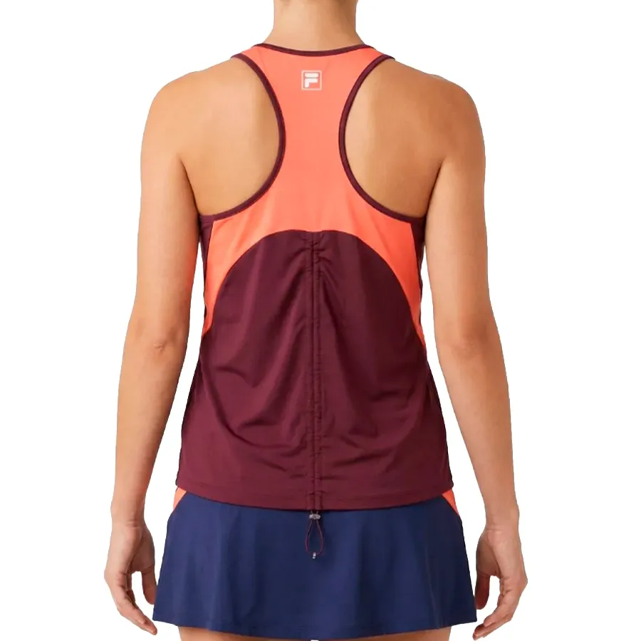 Imagen 1 de 6 de Musculosa Fila Ws Sleeveless-VINO