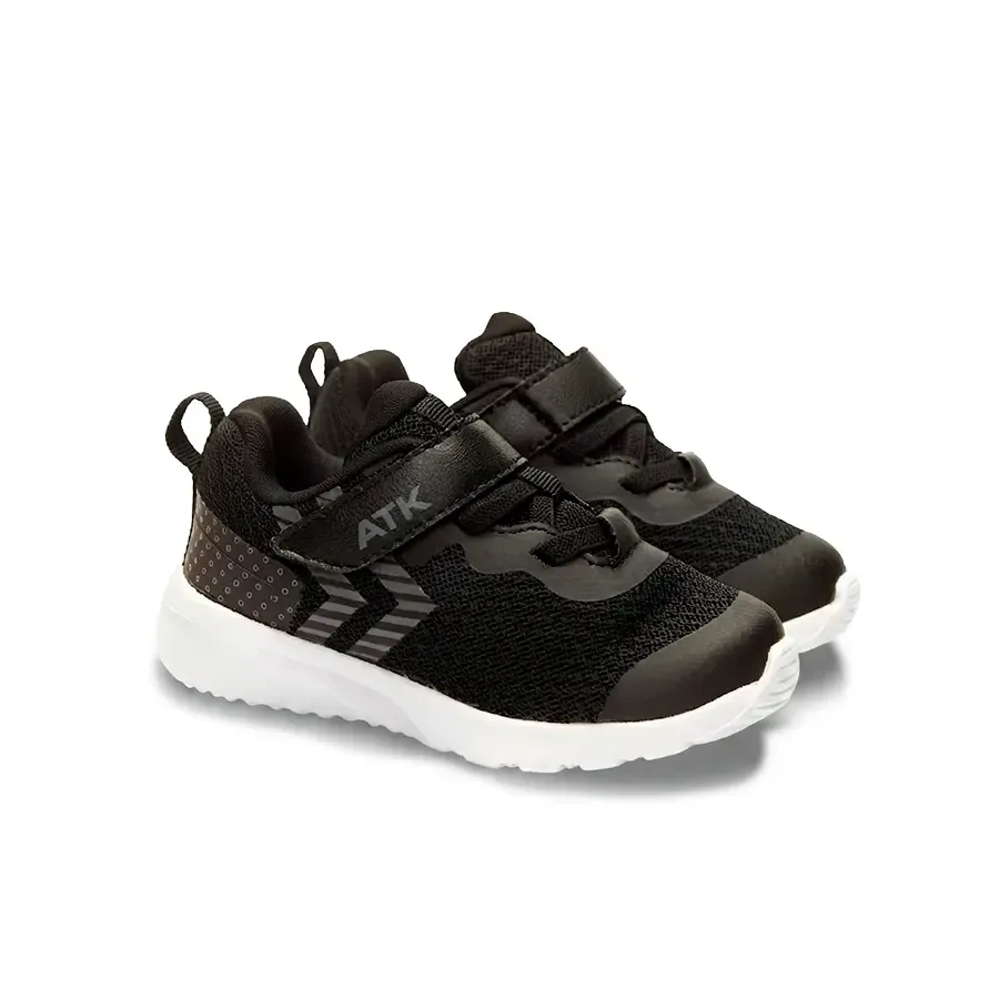 Imagen 1 de 6 de Zapatillas Atomik Casual Con Abrojo BB-NEGRO/GRAFITO