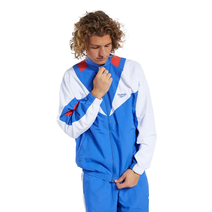 Imagen 1 de 5 de Campera Reebok Deportiva Classics Twin Vector-AZUL/BLANCO/ROJO