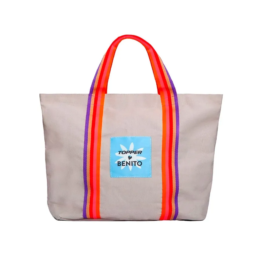 Imagen 0 de 1 de Bolso Tote Topper Benito-CRUDO