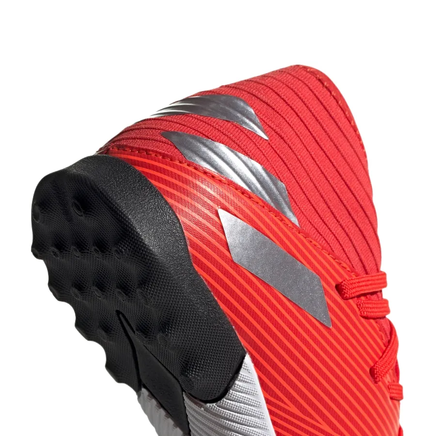 Imagen 5 de 6 de Botines adidas Nemeziz 19.3 TF J-ROJO/NEGRO/BLANCO