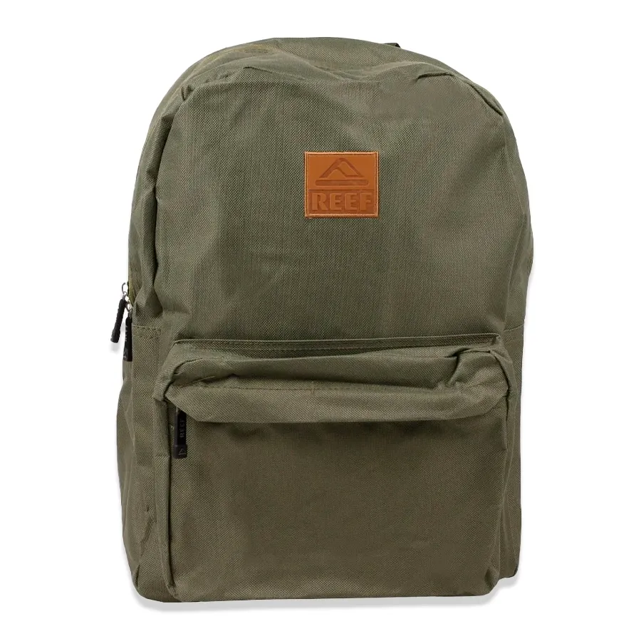 Imagen 0 de 3 de Mochila Reef Logo Ecocuero 17"-VERDE