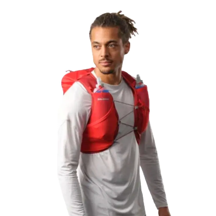 Imagen 2 de 4 de Chaleco Salomon Active Skin 8 Set-ROJO