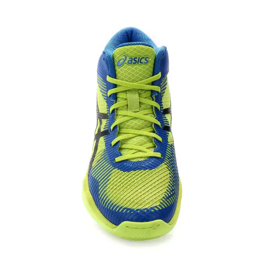 Imagen 0 de 4 de Zapatillas Asics Volley Elite Ff Mt-VERDE FLUOR/AZUL/NEGRO