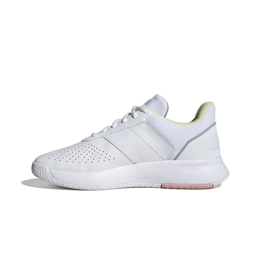 Imagen 4 de 6 de Zapatillas adidas Courtsmash-BLANCO/ROSA