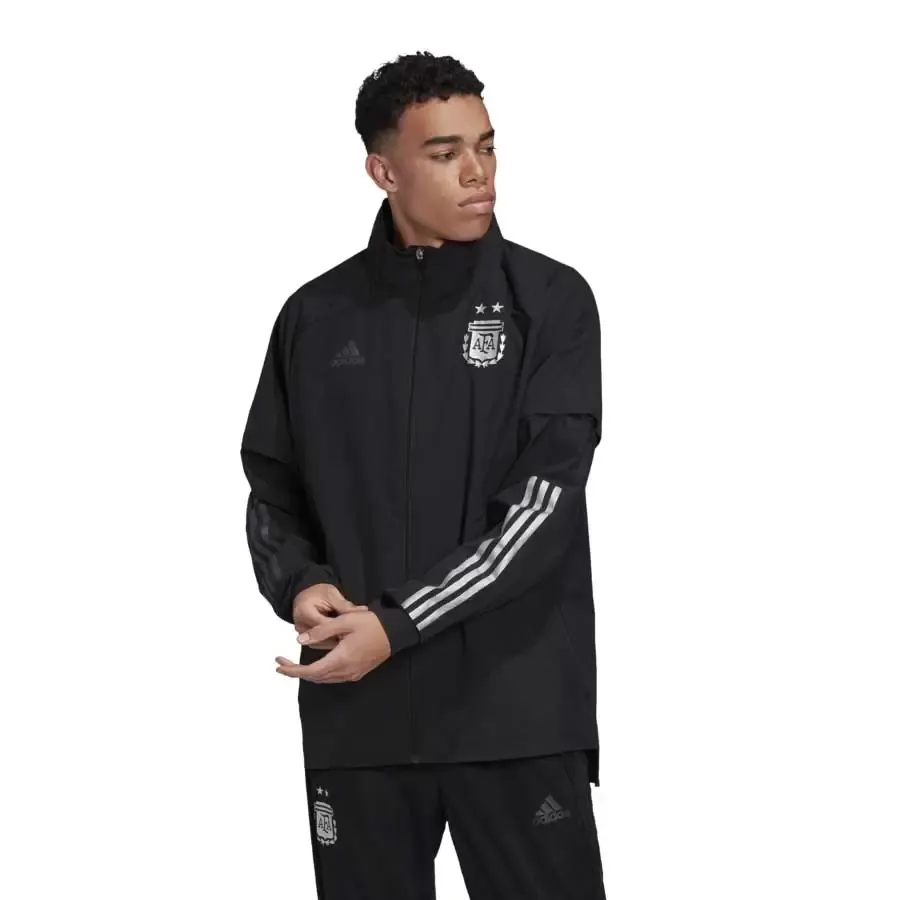 Imagen 0 de 6 de Campera adidas Seleccion Argentina Aw Jkt-NEGRO