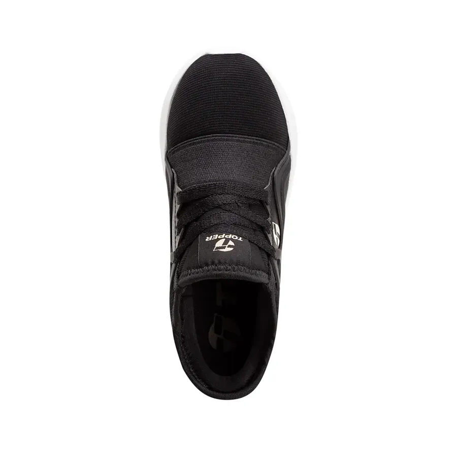 Imagen 3 de 5 de Zapatillas Topper Mamba Ii Kids-NEGRO/BEIGE