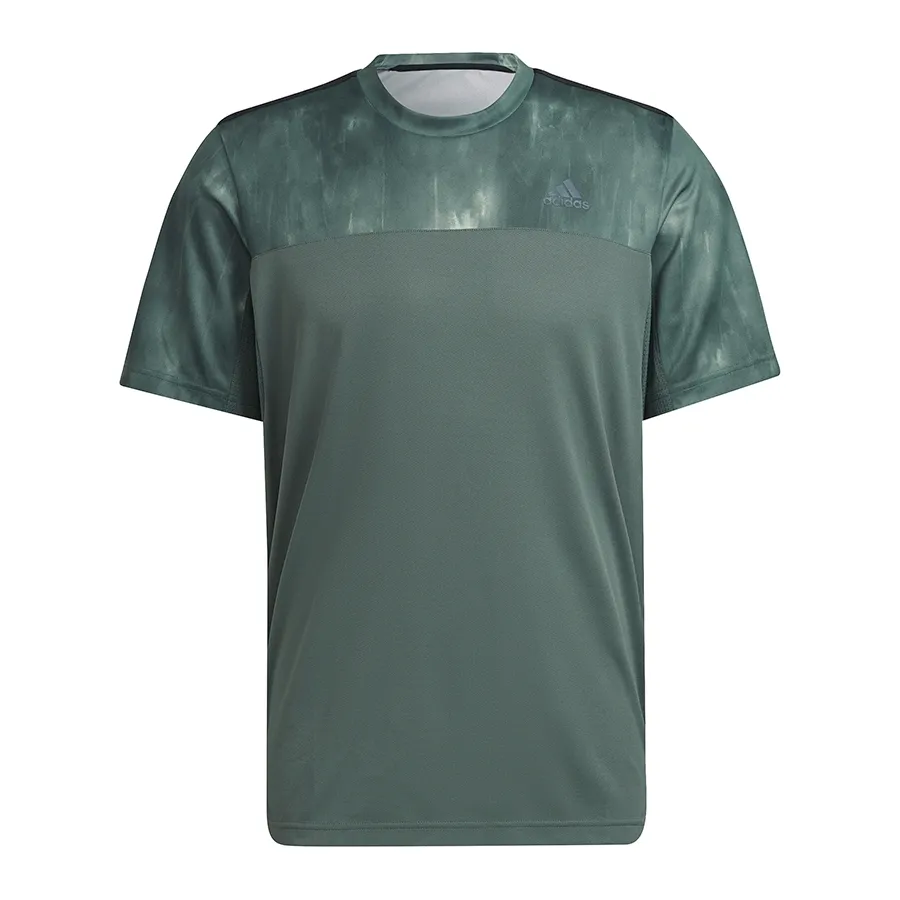 Imagen 0 de 5 de Remera adidas Aeroready Workout-VERDE/NEGRO
