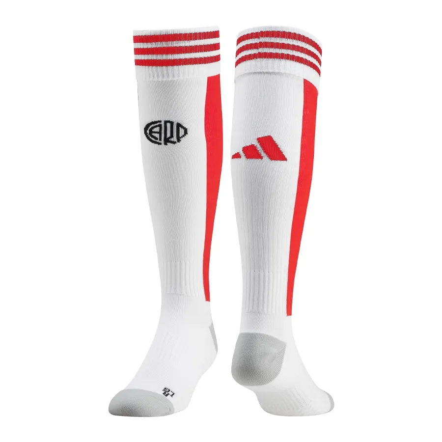 Imagen 0 de 1 de Medias adidas Uniforme Titular River Plate 23/24-BLANCO/ROJO
