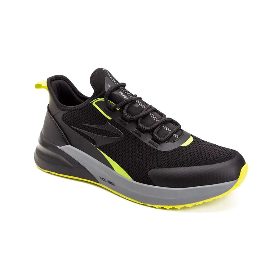 Imagen 3 de 5 de Zapatillas Topper Squat II-NEGRO/LIMA