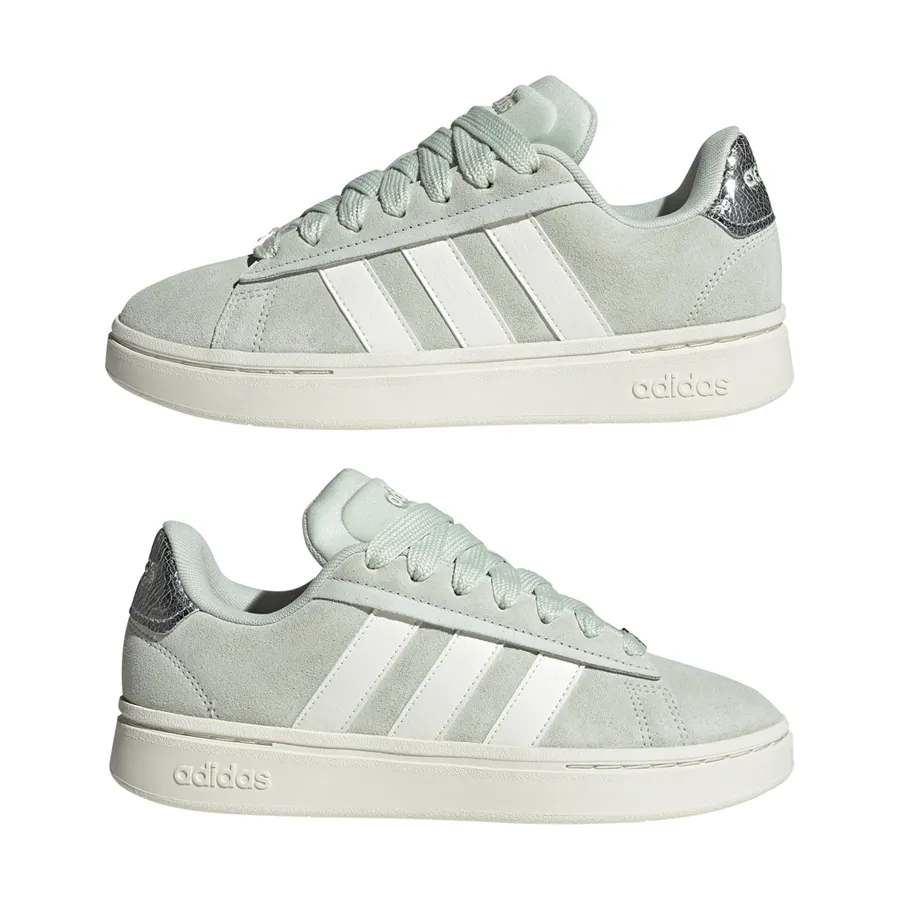 Imagen 3 de 8 de Zapatillas adidas Grand Court Alpha 00s-VERDE AGUA/BLANCO/PLATA