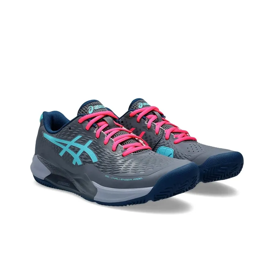 Imagen 1 de 7 de Zapatillas Asics Gel Challenger 14 Padel M-GRAFITO/MARINO/AQUA