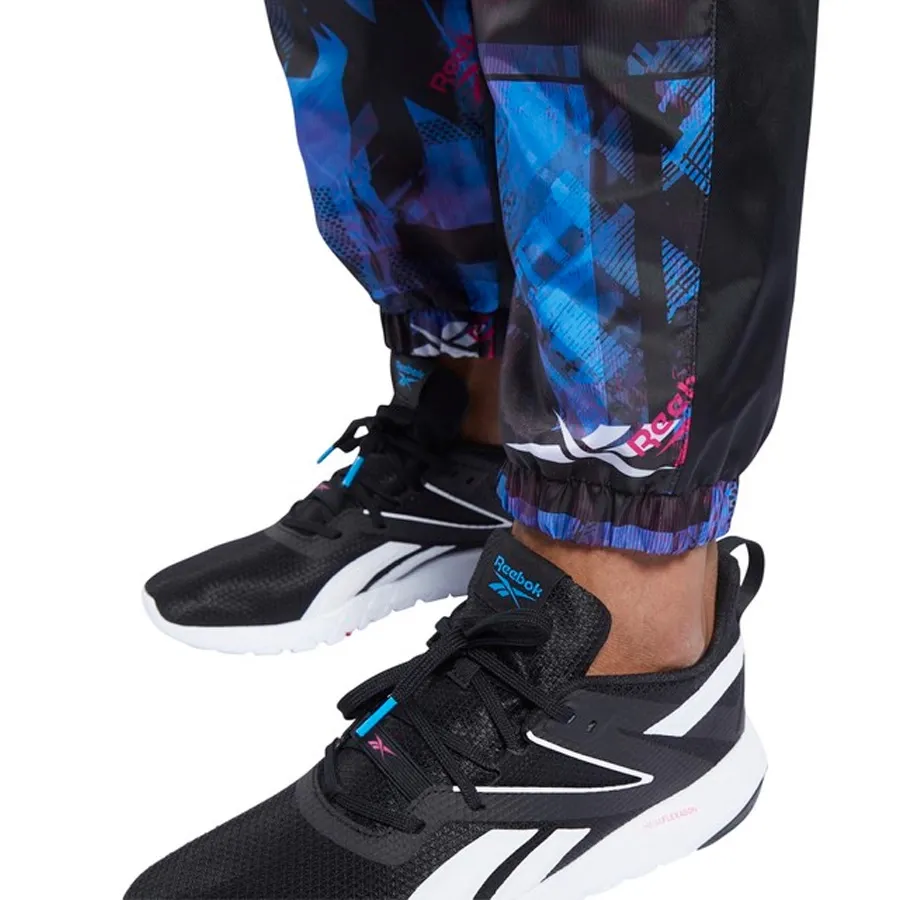 Imagen 5 de 6 de Pantalón Reebok Meet You There-NEGRO/AZUL