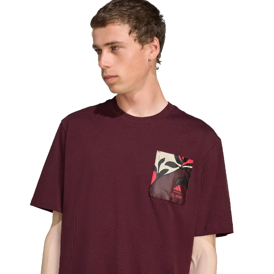 Imagen 3 de 4 de Remera adidas Mercedes - AMG Petronas F1 Team Summer-BORDO