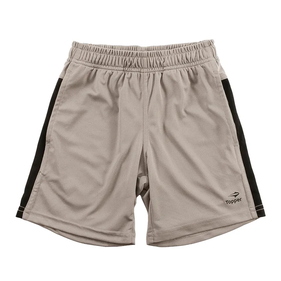 Imagen 0 de 2 de Shorts Topper Line II-GRIS/NEGRO