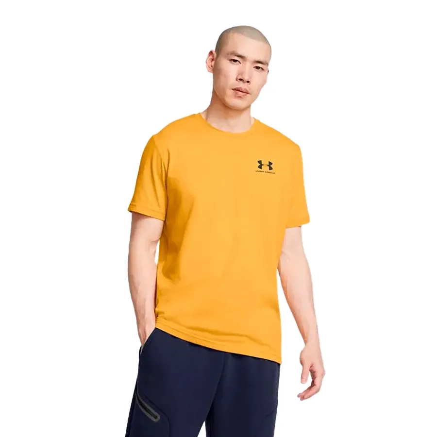 Imagen 0 de 4 de Remera Under Armour Sporstyle Lc-AMARILLO