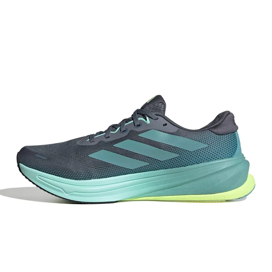 Imagen 2 de 7 de Zapatillas adidas Supernova Rise 2-GRAFITO/VERDE AGUA