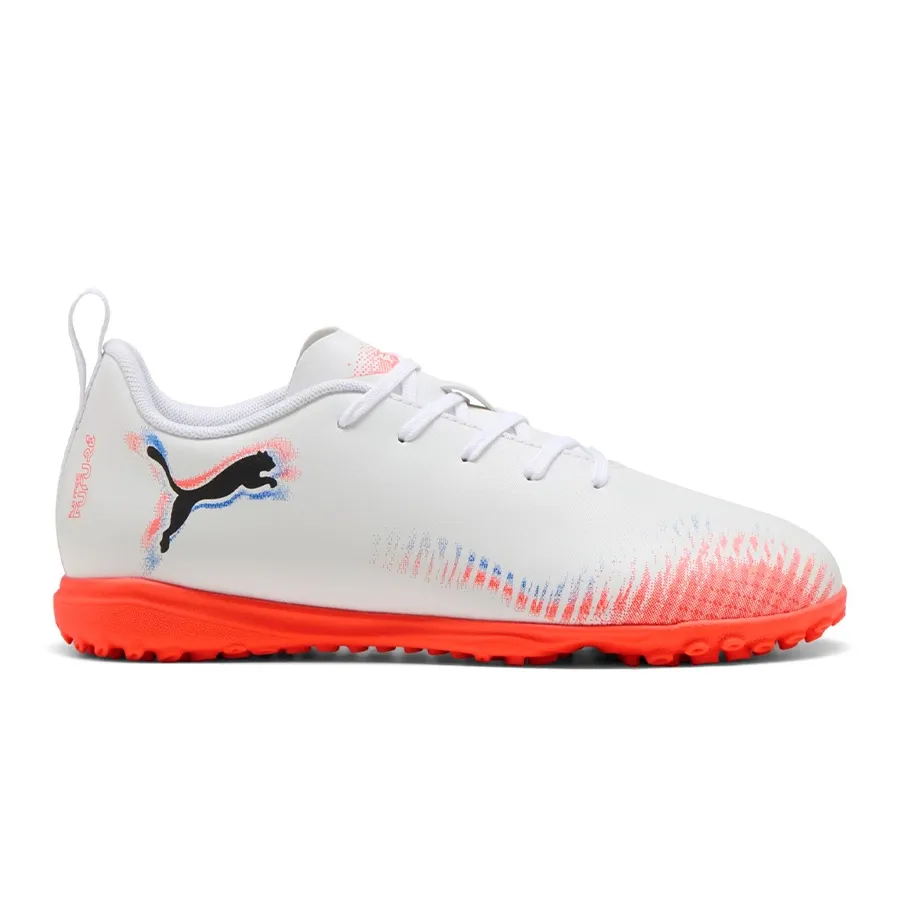 Imagen 0 de 6 de Botines Puma Future 8 play Tf Jr-BLANCO/NARANJA