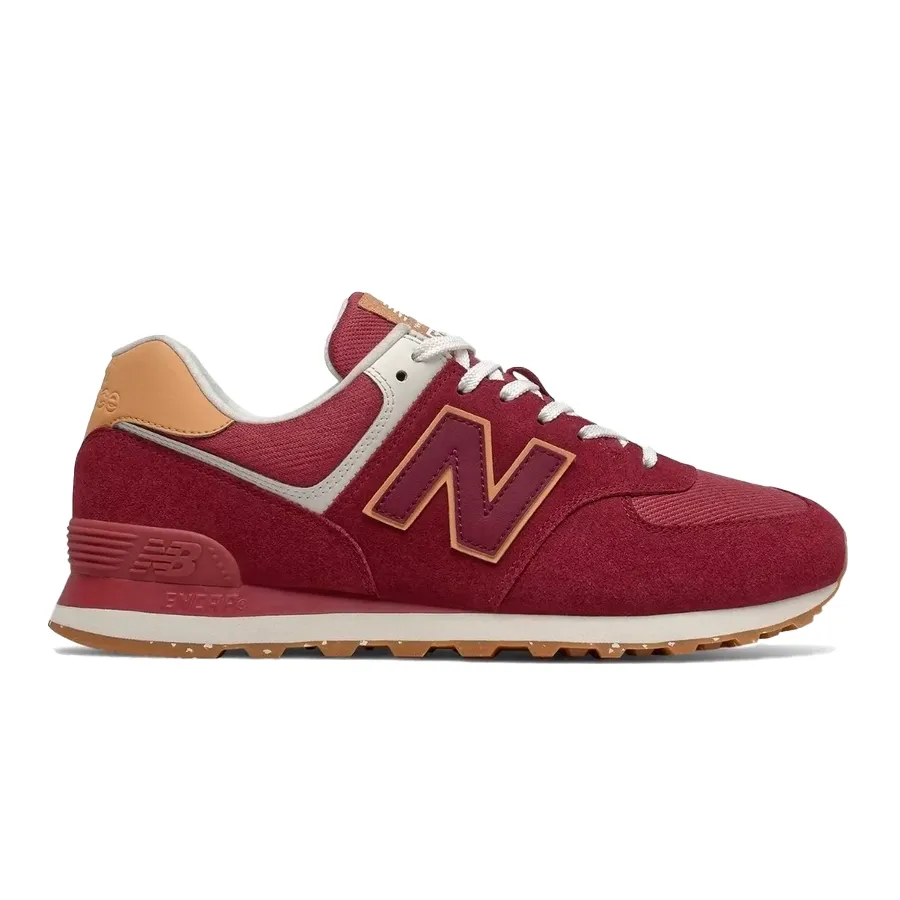 Imagen 0 de 4 de Zapatillas New Balance 574-BORDO/BLANCO