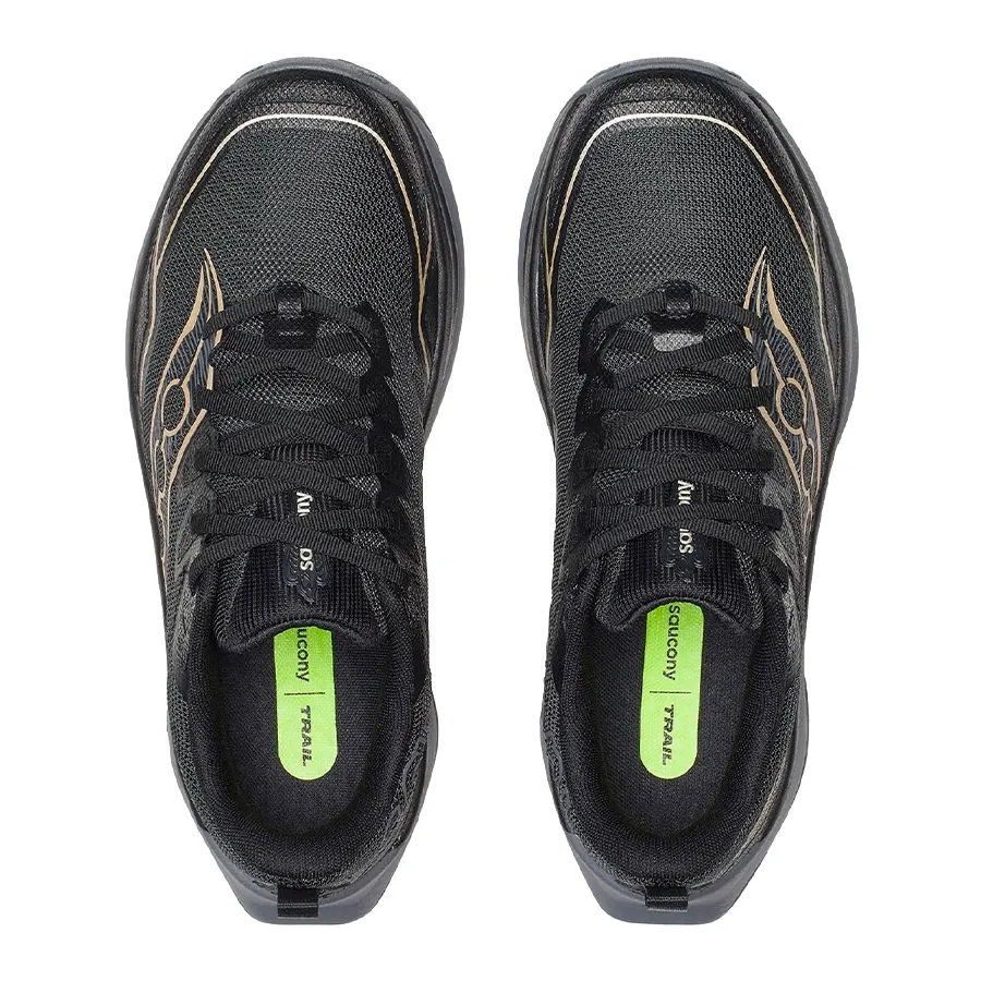 Imagen 2 de 5 de Zapatillas Saucony Peregrine 16-NEGRO/DORADO