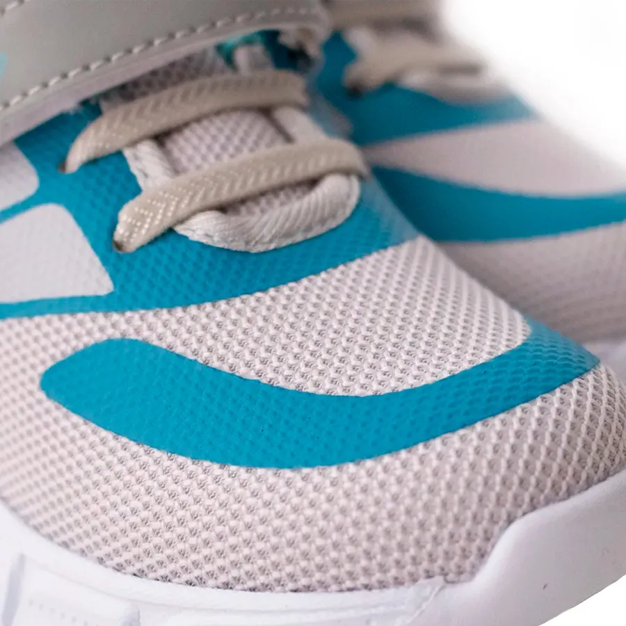 Imagen 3 de 4 de Zapatillas Atomik Velcro Beta Ii-GRIS/AZUL