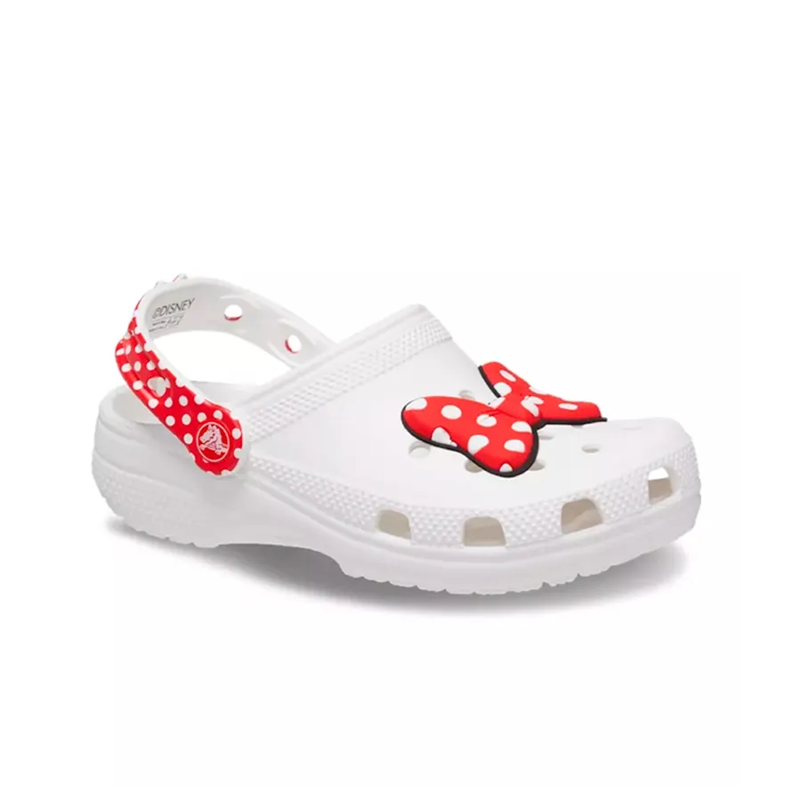 Imagen 1 de 6 de Sandalias Crocs Disney Minnie Mouse-BLANCO/ROJO
