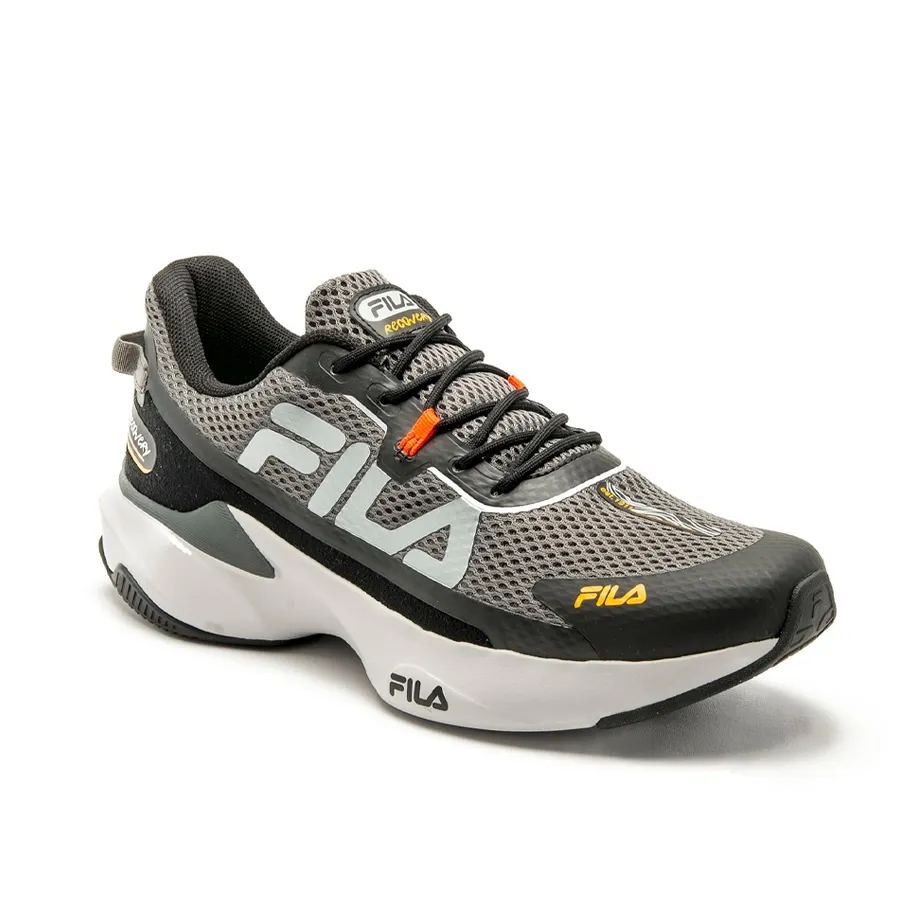 Imagen 1 de 7 de Zapatillas Fila Recovery-NEGRO/GRAFITO/NARANJA