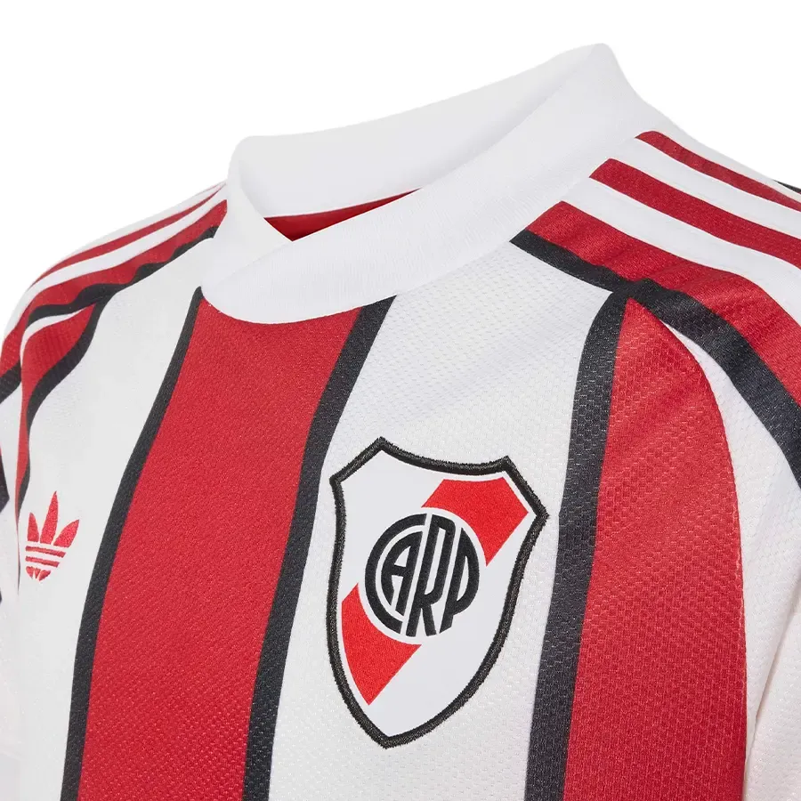 Imagen 3 de 5 de Camiseta adidas originals Away River Plate 26/27-ROJO/BLANCO/NEGRO