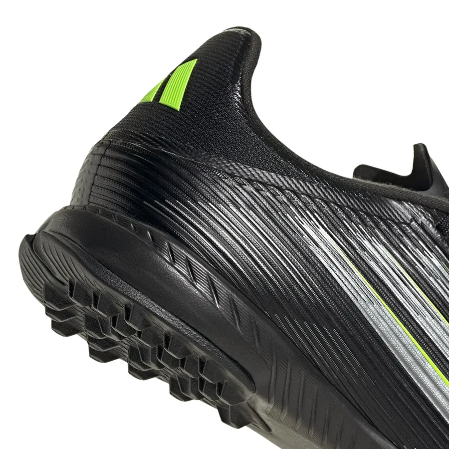 Imagen 6 de 7 de Botines adidas F50 League Tf-NEGRO/VERDE FLUOR/PLATA