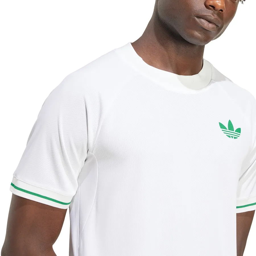Imagen 5 de 6 de Remera adidas originals Pro Climacool+ FreeLift-BLANCO/VERDE
