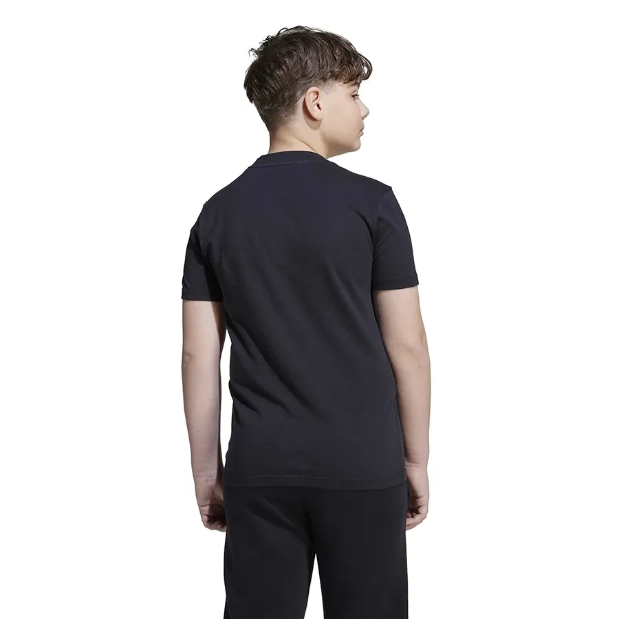 Imagen 3 de 5 de Remera adidas Essentials Kids-NEGRO/ROJO/BLANCO