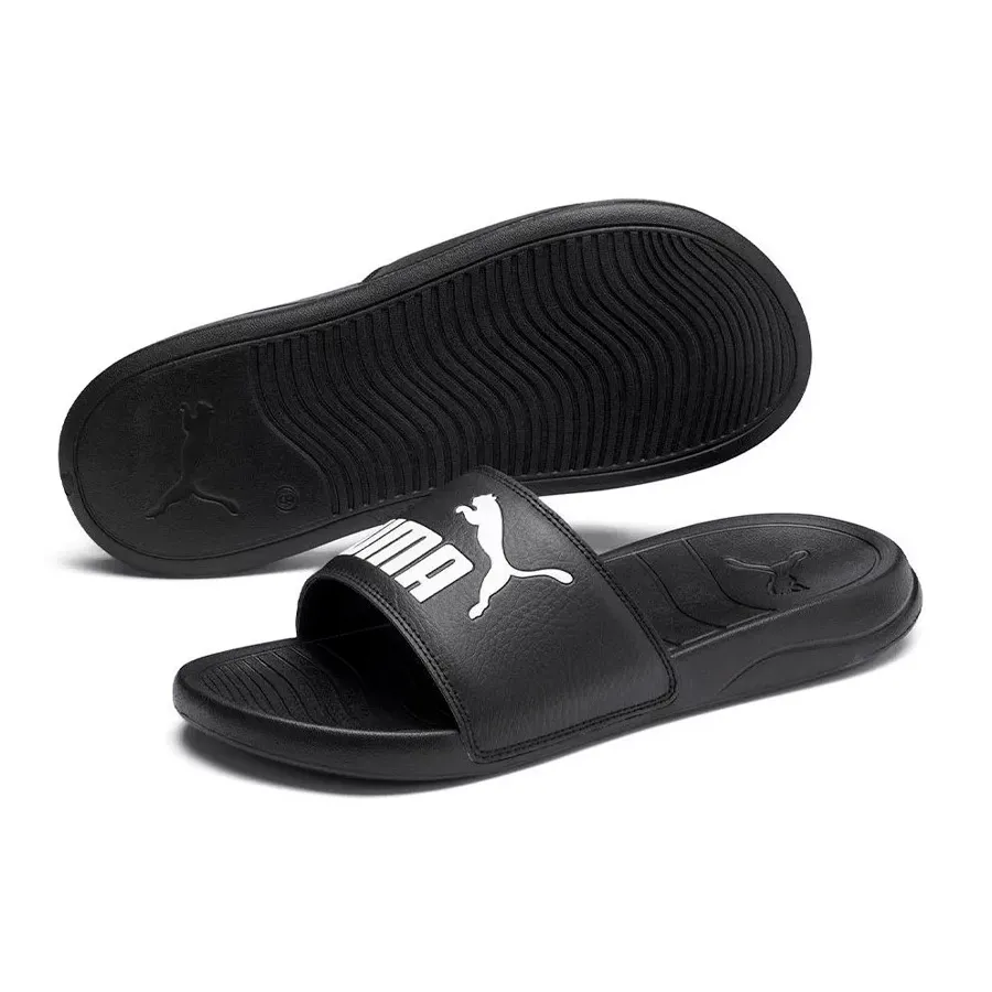 Imagen 1 de 4 de Ojotas Puma Popcat 20-NEGRO/BLANCO
