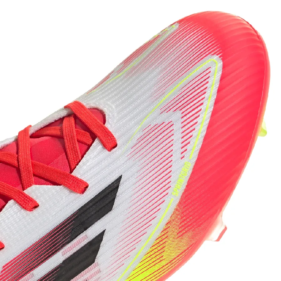 Imagen 5 de 7 de Botines adidas F50 League Fg-BLANCO/AMARILLO FLUOR/ROJO