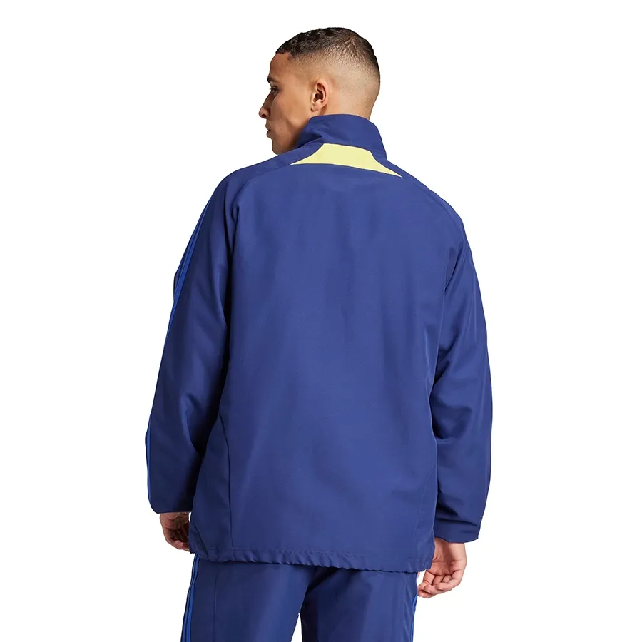 Imagen 2 de 4 de Campera adidas UBP Boca Juniors-MARINO/AMARILLO