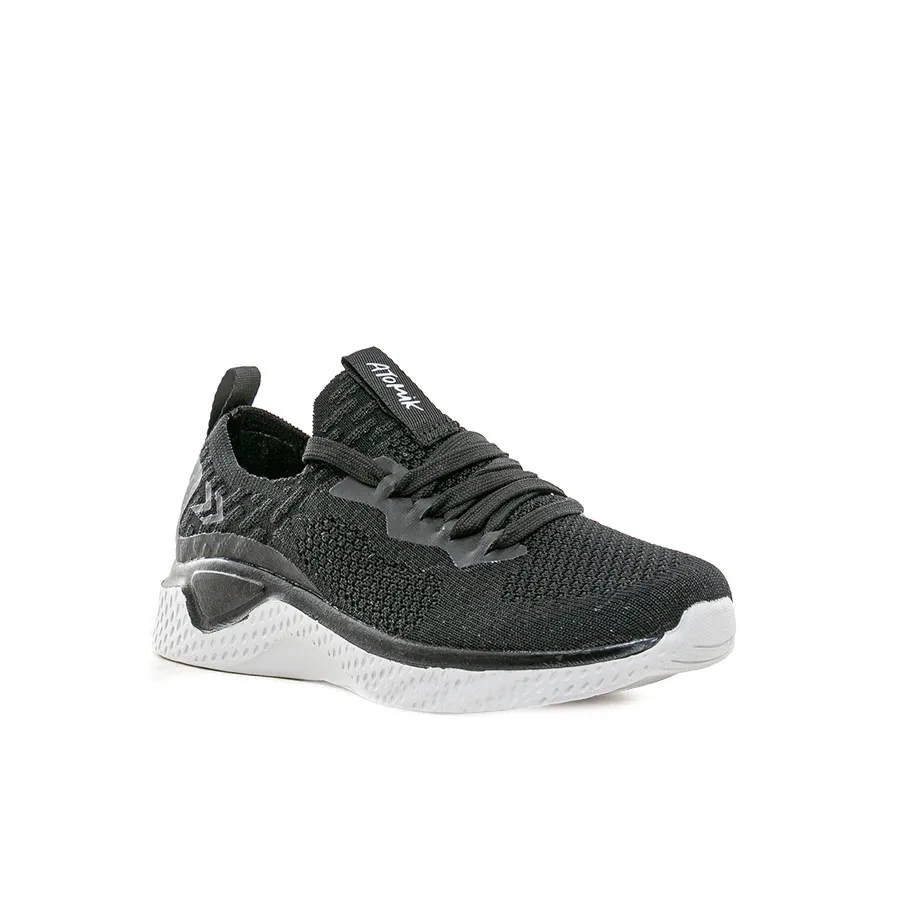 Imagen 1 de 3 de Zapatillas Atomik Roshe-NEGRO/PLATA
