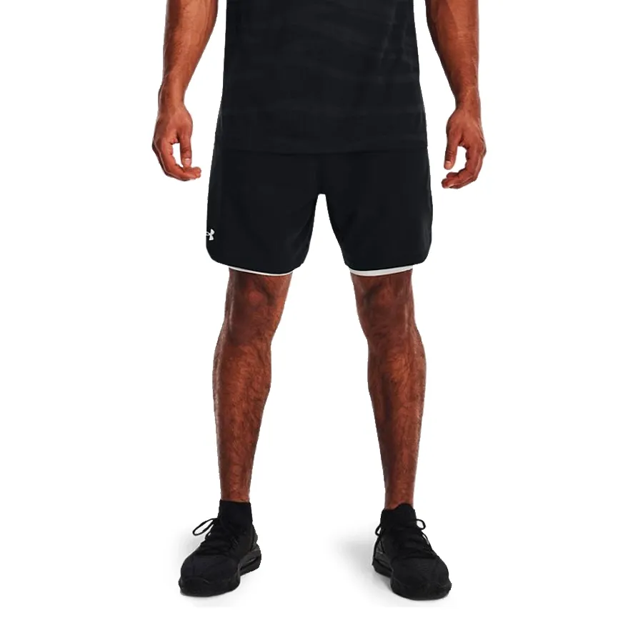 Imagen 1 de 6 de Shorts Under Armour Vanish Woven 2 en 1-NEGRO/BLANCO