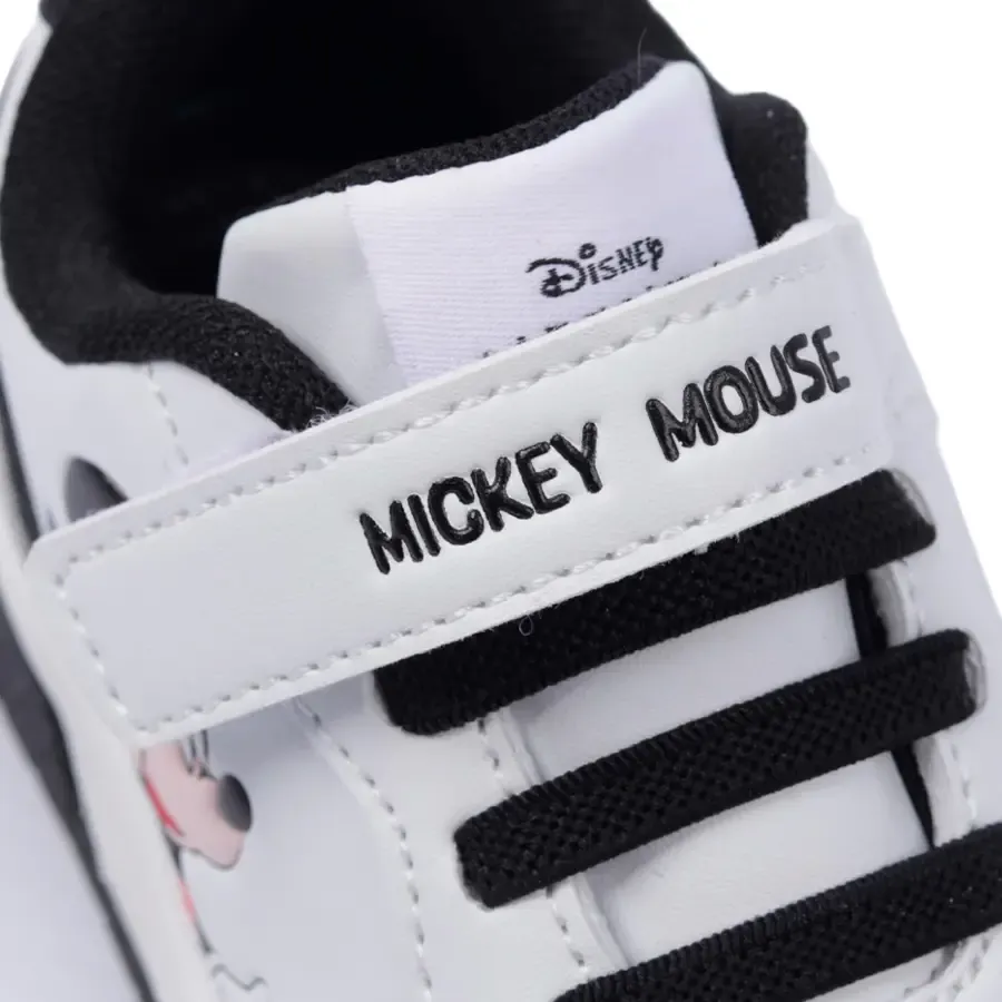 Imagen 4 de 6 de Zapatillas Footy Mickey Mouse-BLANCO/NEGRO