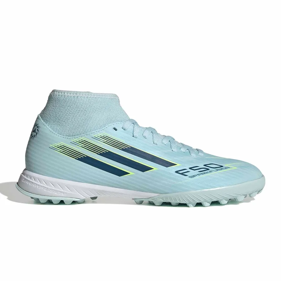 Imagen 0 de 7 de Botines adidas F50 Sparkfusion Club Tf-AERO/MARINO/AMARILLO FLUOR