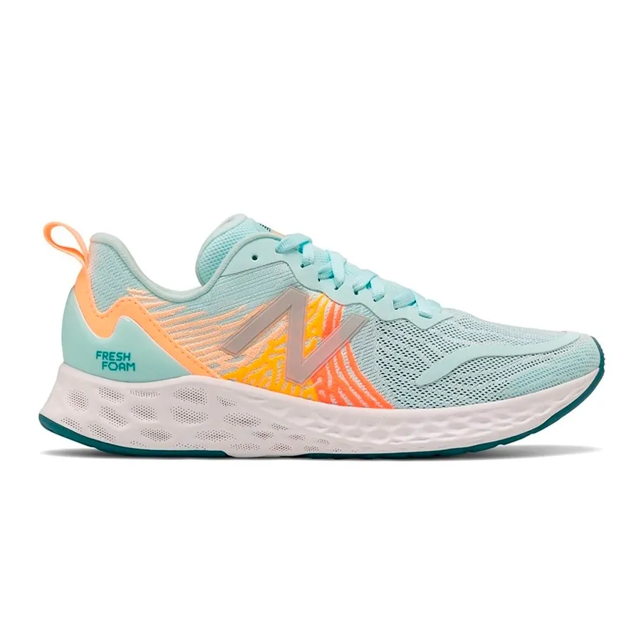 Imagen 0 de 5 de Zapatillas New Balance Fresh Foam Tempo-AQUA/NARANJA/BLANCO