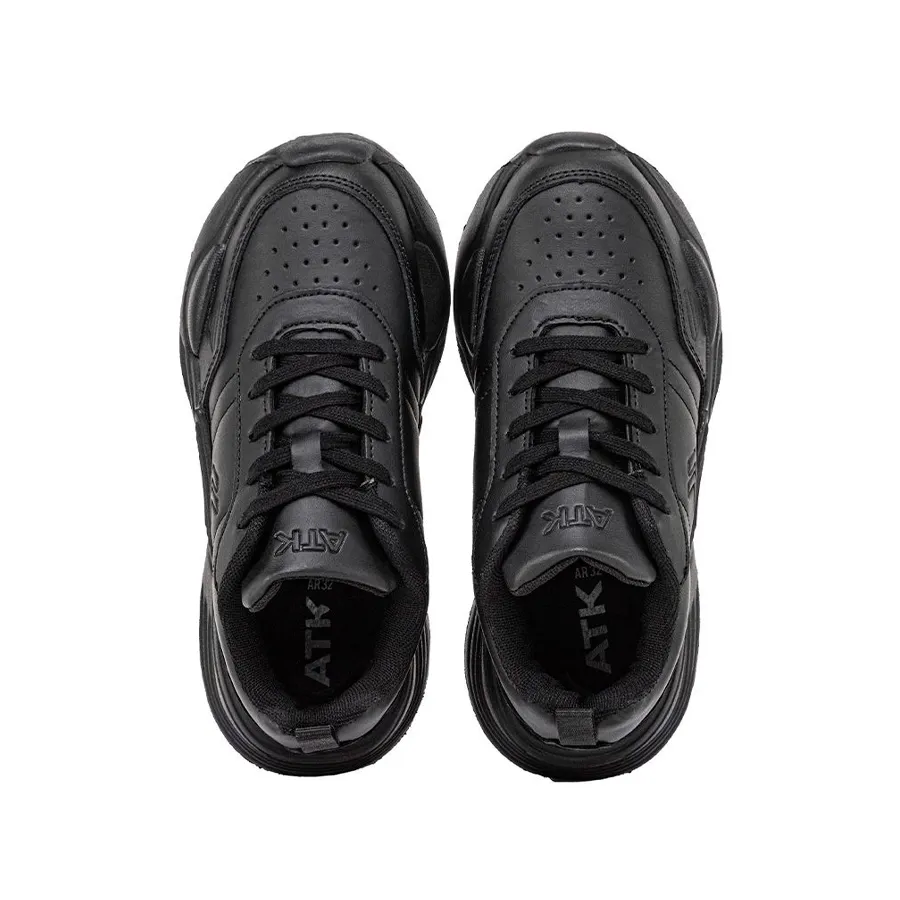 Imagen 1 de 5 de Zapatillas Atomik Casual Cordon Retro C23-NEGRO/NEGRO