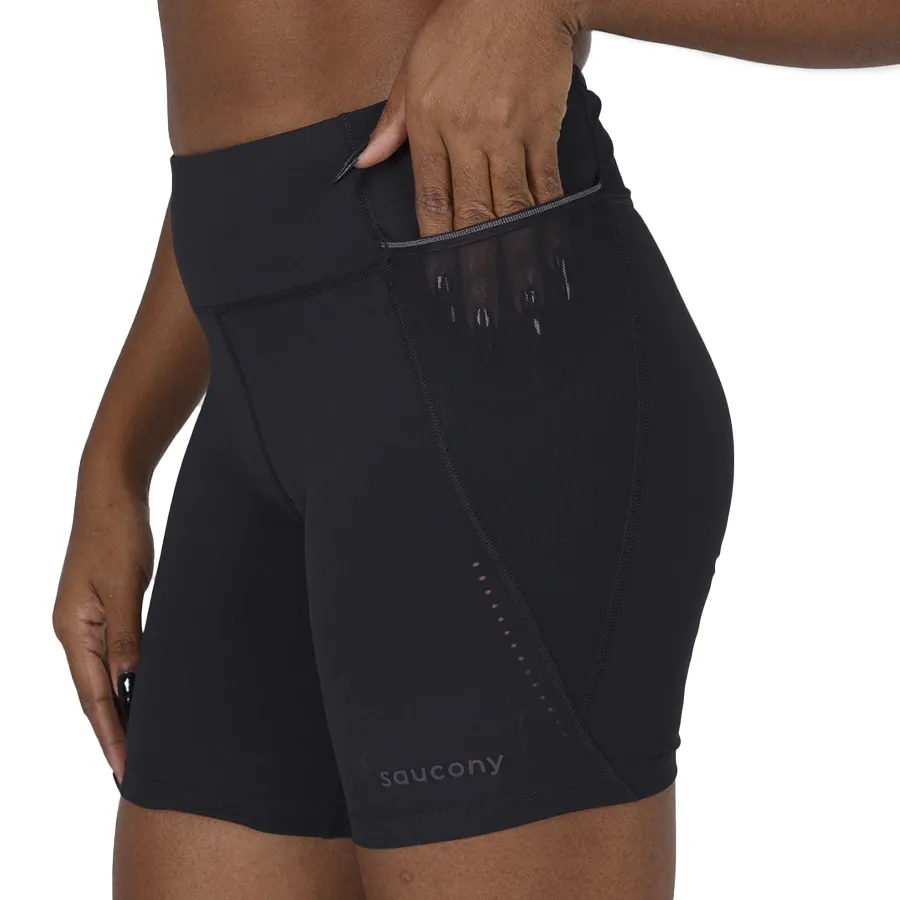 Imagen 2 de 4 de Calza Saucony Explorer Utility Crop 6"-NEGRO