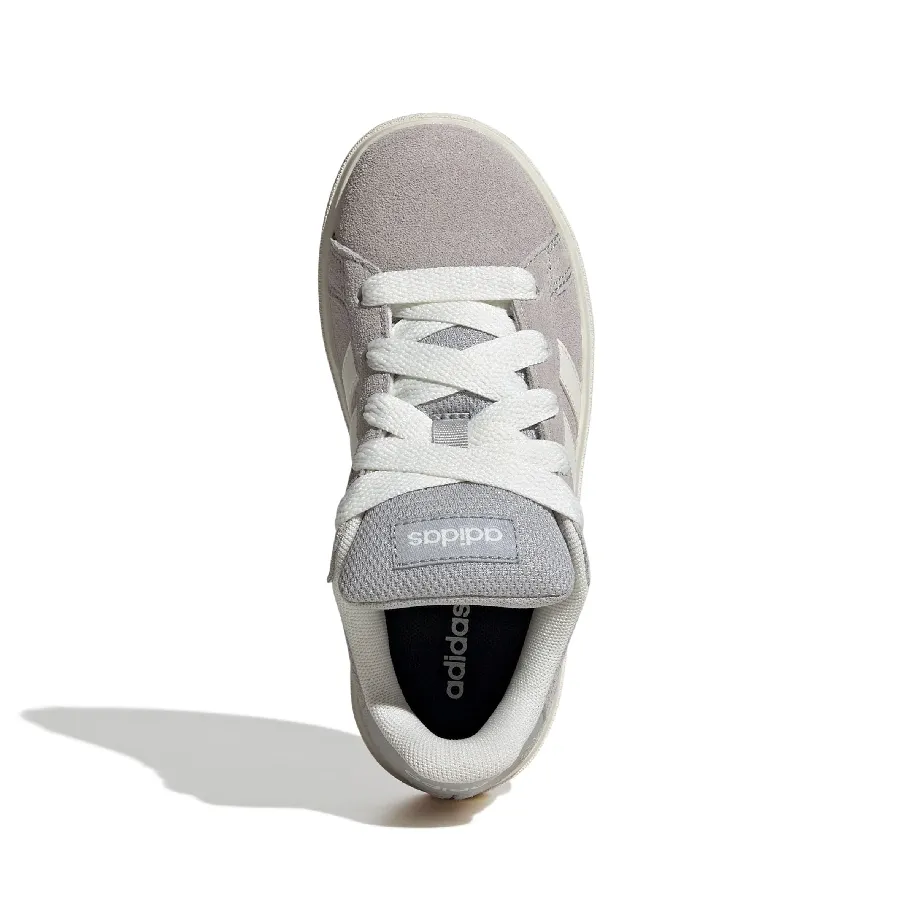 Imagen 4 de 8 de Zapatillas adidas Grand Court 00s Kids-GRIS/BLANCO