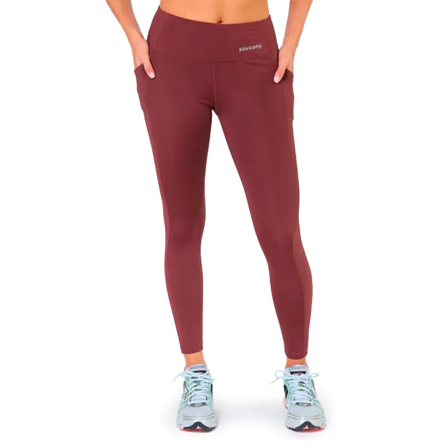 Imagen 0 de 4 de Calza Larga Saucony Calza larga Elevate  25" Tight-CHOCOLATE