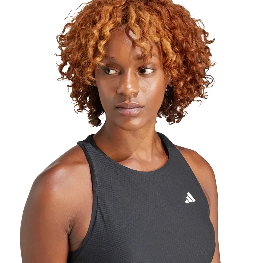 Imagen 3 de 5 de Musculosa adidas Own The Run-NEGRO