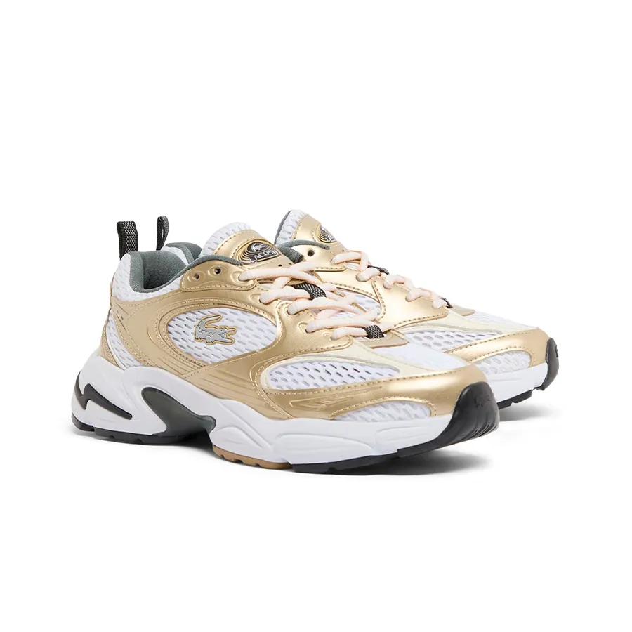 Imagen 1 de 7 de Zapatillas Lacoste Storm 96 2K-BLANCO/DORADO