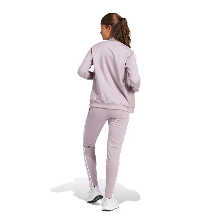 Imagen 1 de 5 de Conjunto adidas Tres Tiras-LILA/BLANCO